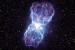 Quasar-energy-blast