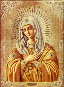 from iconreader.wordpress.com, Disney princess is a type of the Theotokos Mary