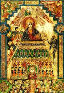 Book of Kells - Temptation of Christ